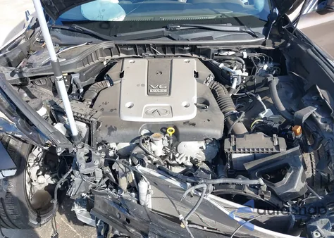 2018 Infiniti Q70L 3.7 Luxe из США, поврежденный, VIN JN1BY1PP7JM330855